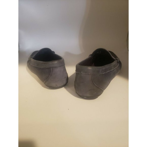 Allen Edmonds AE  Men's Penny Loafers Gray Suede Shoes Size 10 D - Picture 9 of 12